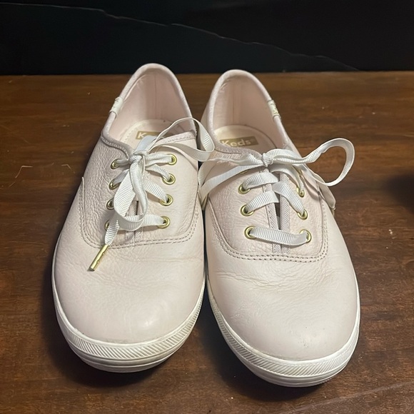 Kate Spade leather Keds soft pink - Picture 1 of 6
